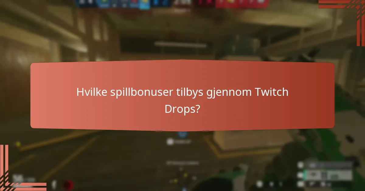 Hvilke unike emblem kan tjenes gjennom Twitch Drops?