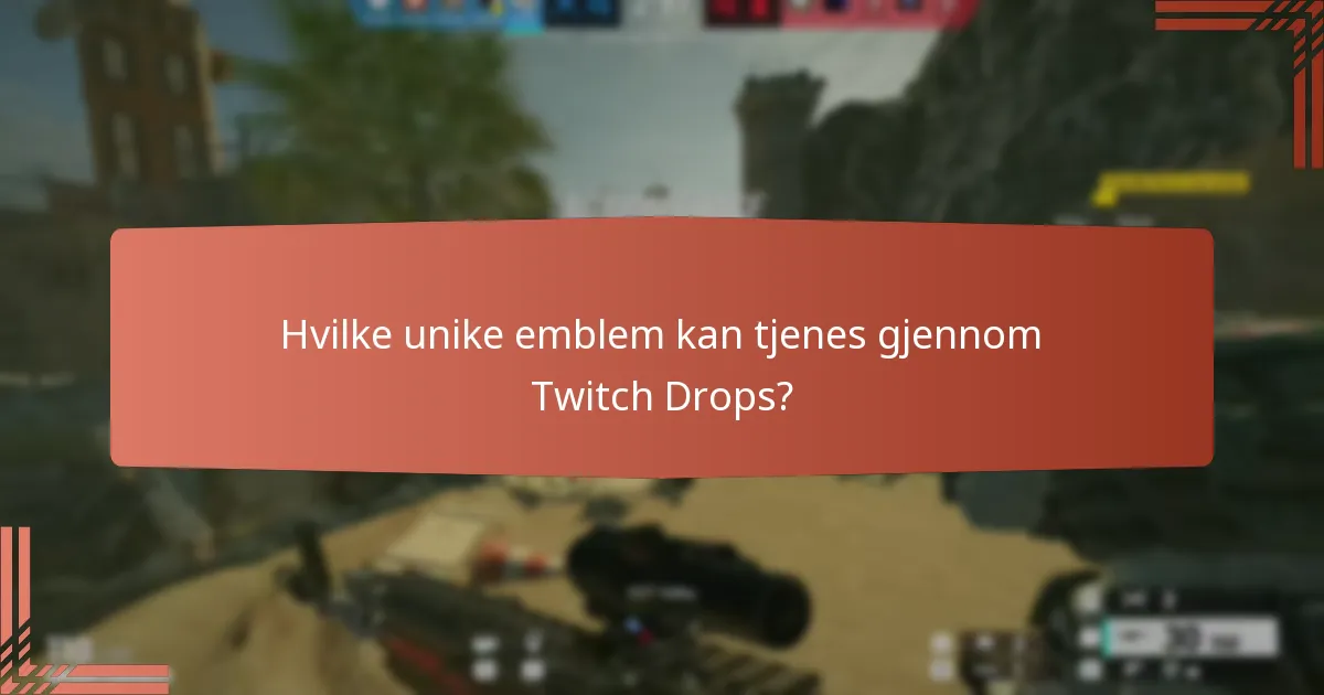 Hvilke spillbonuser tilbys gjennom Twitch Drops?